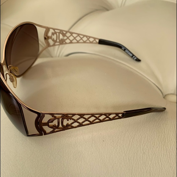 JustCavalli- Bronze Lattice Frame, Brown Lens - Picture 4 of 8